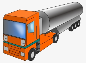 Oil Tanker Truck Clipart