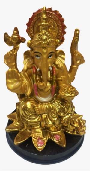 God Ganesha Resin Idol Sculpture Statue,11 Cm - Statue