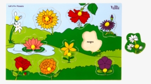 Click - Eduedge Let's Fix Flowers - 10 Knobbed