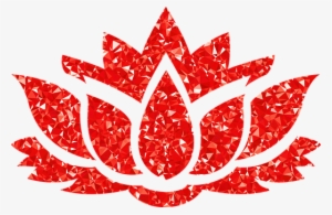 Flower Floral Lotus Plant Ruby Gemstone Lo - Lotus Clipart