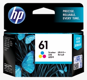 Hp 61 Tri-color Original Ink Cartridge - Hp 62 Black Ink Cartridge
