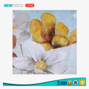 Inicio Hotel Sala Pared Floral Lona - Water Lily