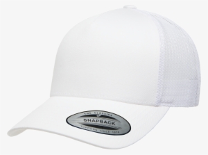 5-panel Retro Yupoong Trucker - Yupoong - Jockey Flat Bill Cap, Red