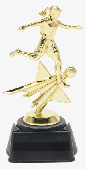 Star Soccer Trophy-female 8 1/4"
