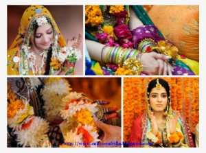 Nothing Can Be More Attractive Than The Natural Beauty - Pakistani Mehndi Party