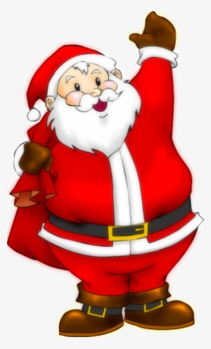 Cute Santa Claus Png 6 - Santa Claus In Cartoon