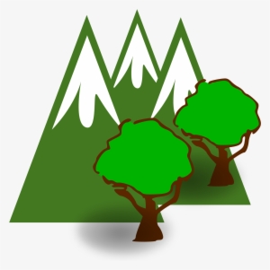This Free Icons Png Design Of Forested Mountains