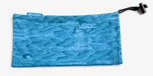 Costa Del Mar Microfiber Cloth Case, Angle - Costa Del Mar Microfiber Cleaning Cloth 7 X 4