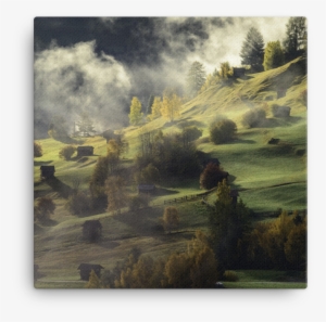 Green Mountain Under Blue Sky - Lush European Or British Landscape Over Tablet Case