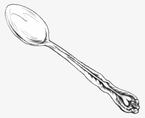 Spoon Knife Fork Drawing - Spoon Drawing