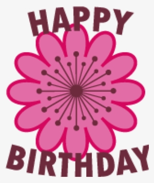 Happy Birthday Pink Flower Cute Birthday Golf Ball - Happy Birthday Cute Flower Pink