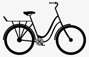Bike Citizen Big Image Png - Black Bicycle Drawing Png