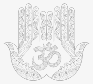 As Students Of Vedanta, With Deep Gratitude We Dedicate - Hindu Hand Coloring Pages