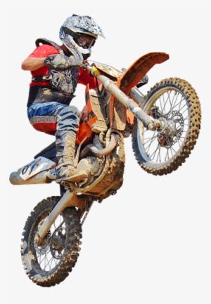 Motocross, Dirt Bike, Jump, Transparent, Motorcycle - Motorcycle Dispersion Effect Hd