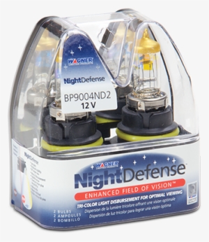Wagner 9006 Nightdefense Replacement Bulb, (pack Of