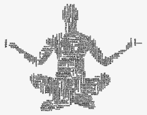 Pose Word Cloud Black Icons Png Free - Joga Grafika