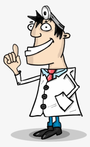 Smile,white Coat,stylized Character - Circolazione Sanguigna Vignette