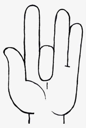 Cartoon Hand Gestures - Shocker Clip Art