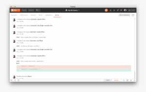 Workspace Activity Feed - Swift Networking!