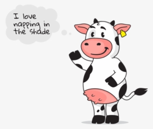 Animal Care - Cow - Cow Cartoon Standing Png