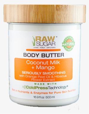 Coconut Milk And Mango - Raw Sugar Coconut Milk & Mango Body Butter - 16.9
