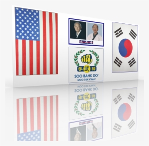 Banner Moo Duk Kwan Flags - Wtsda Flag