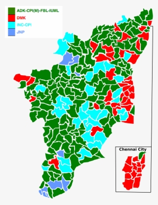 Tamil Nadu Legislative Assembly Election, - Tamil Nadu Assembly Constituency Map