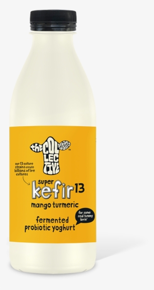 Mango Turmeric Kefir - Collective Mango Mousse With A Layer