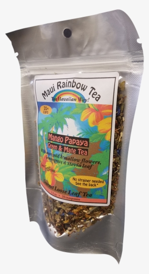 Maui Tea Mango Papaya Green & Mate Tea - Watermelon