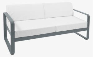 Bellevie - Fermob Bellevie Straight Sofa - W 160 Cm. White,rosemary