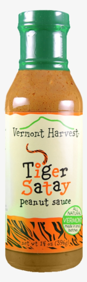 Spicy Peanut Satay Sauce For Sale - Vermont Harvest Peanut Sauce, Tiger Satay - 14 Oz