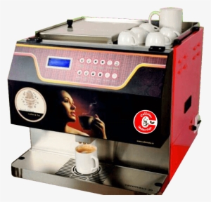 Tea & Coffee Machine With Pure Fresh Milk - Coffee Vending Machine