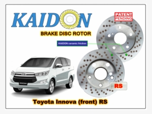 Toyota Innova Kijang Disc Brake Rotor Kaidon Type "rs" - Toyota