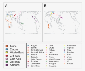 Procrustes Analysis Of Genetic And Geographic Coordinates - Procrustes Transformation