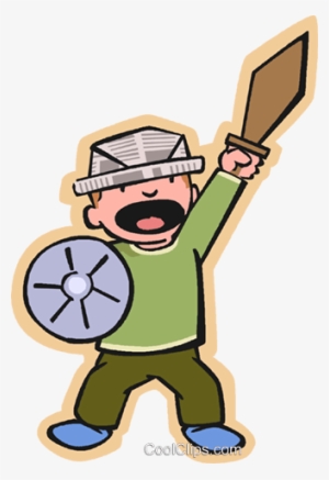 Sword Fighter, Gladiator Royalty Free Vector Clip Art - Gladiator Clipart Transparent