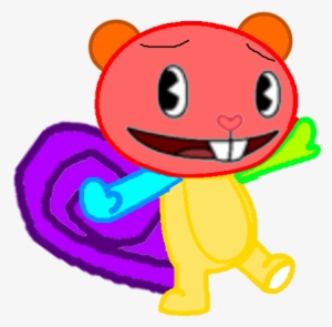 Colourful Beaver - Cartoon