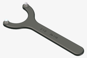 View A 53325 2 1 2 Spanner Wrench , - Flange Spanner