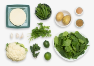 English Pea & Potato Samosas With Spiced Cauliflower - Vegetarian Cuisine