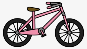 Colorful Clipart Bicycle - Boy Riding Bike Clipart