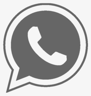 Logo Whatsapp Png Blanco - Whatsapp Icon Grey Png