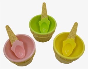 Kitchen Collection Ice Cream Bowl & Spoon 08460