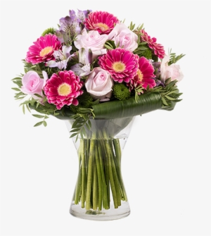 Roses And Gerberas - Flower Bouquet
