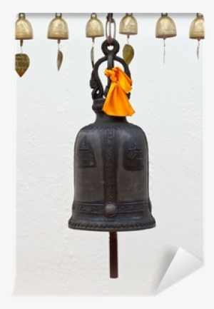 The Thai Bells At Temple In Thailand Wall Mural • Pixers® - Church Bell