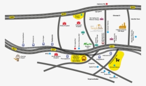 Location Map - - Proposed Railway Line From Guduvanchery To Sriperumbudur