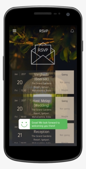 Personal Wedding Invitation For Android - Android Application Package