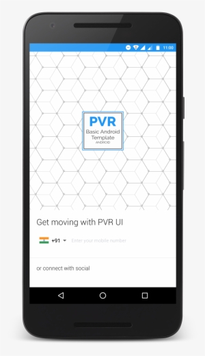Phone Template Png - Android App Lock Library