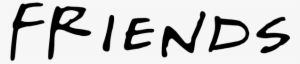 Free Fonts From Famous Tv Shows Including Titles, Logos, - Friends Icon Transparent Background