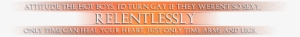Attitude Png Text - Tan