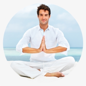 Namaste-man - Happy Yoga Day 2018