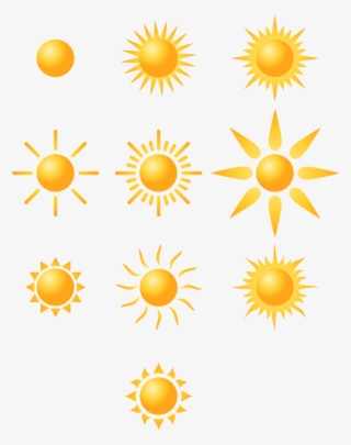 Day S, Sky, Light, Sunshine, Vector, Yellow, Summer - Clip Art